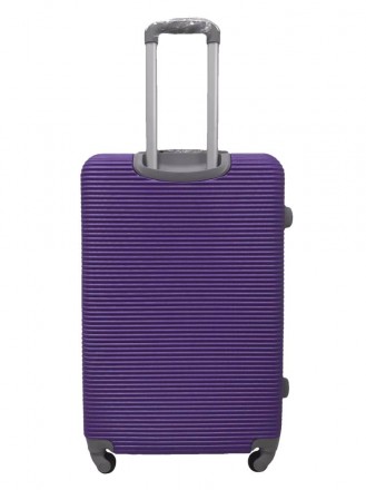 
Чемодан большой L ABS-пластик Milano bag 004 75,5×50×33,5см 105л Фиолетовый Стр. . фото 4