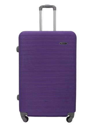 
Чемодан большой L ABS-пластик Milano bag 004 75,5×50×33,5см 105л Фиолетовый Стр. . фото 2