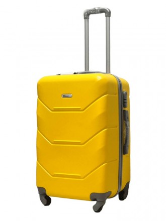 
Чемодан средний M ABS-пластик Milano bag 147M 66×46×29см 80л Желтый Страна: Еги. . фото 3