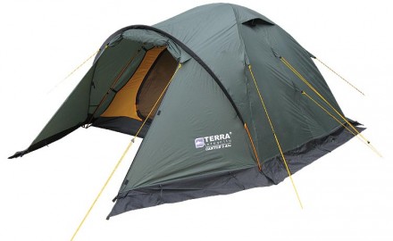 
Просторная и практичная трехместная палатка, используемая в течение всего года.. . фото 2