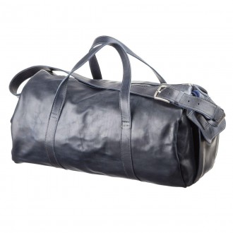 
Вместительная синяя сумка выполнена исключительно из цельной толстой качественн. . фото 3