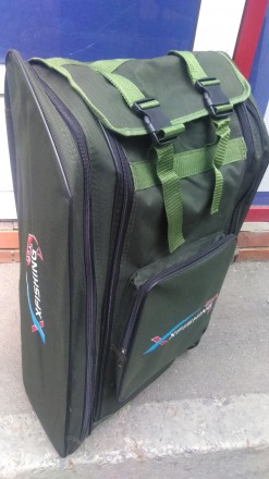 Зручний рюкзак горизониальної та вертикальної загрузки, забарвлення хакі, є спра. . фото 8