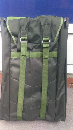 Зручний рюкзак горизониальної та вертикальної загрузки, забарвлення хакі, є спра. . фото 3