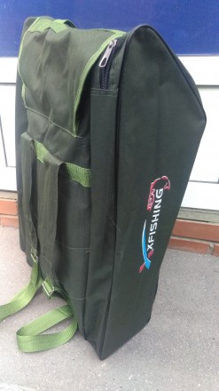 Зручний рюкзак горизониальної та вертикальної загрузки, забарвлення хакі, є спра. . фото 5