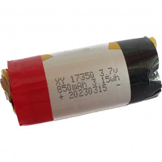 Акумулятор під паяння 17350 850 mah | Акумулятор із виводами. Київ. фото 1 Акумулятор під паяння 17350 850 mah | Акумулятор із виводами. Київ. фото 1