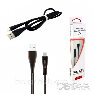 
Кабель USB cable WALKER C305 iPhone Lightning black
Дріт Walker C305 lightning . . фото 1