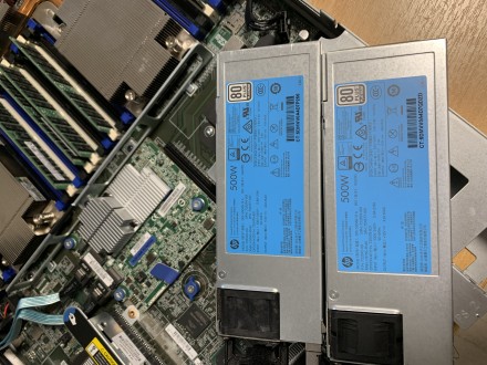 Сервер HP Proliant DL360p G9
Процесори - 2 шт Intel Xeon E5-2696 v4 (E5-2699 v4. . фото 3