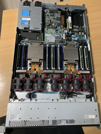 Сервер HP Proliant DL360p G9
Процесори - 2 шт Intel Xeon E5-2696 v4 (E5-2699 v4. . фото 2