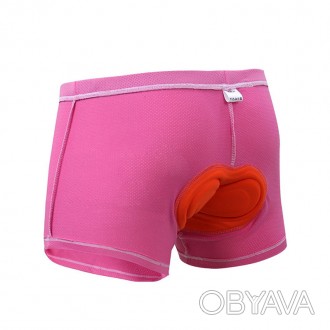 Трусы велосипедные X-Тiger XM-DNK-16701 с гелевым 3D памперсом Pink XL