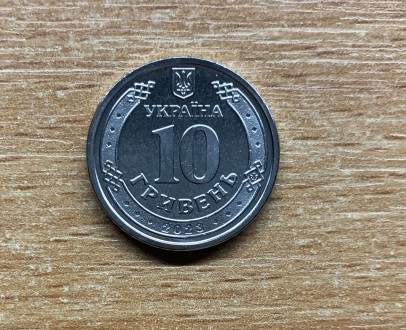 Новая оборотная монета номиналом 10 гривен "антоновский мост", посвяще. . фото 3