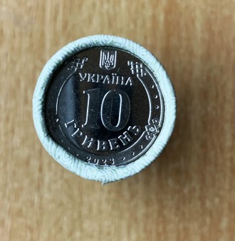 Новая оборотная монета номиналом 10 гривен "антоновский мост", посвяще. . фото 5
