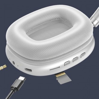 Беспроводные наушники белые AirPods Max P9 с Bluetooth гарнитура на кнопочном уп. . фото 3