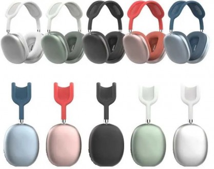 Беспроводные наушники белые AirPods Max P9 с Bluetooth гарнитура на кнопочном уп. . фото 9