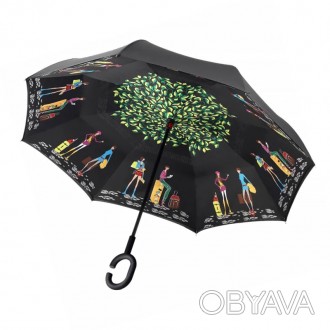 Оригинальный зонт обратного сложения - ваша защита во время дождя
Кто не мечтал . . фото 1