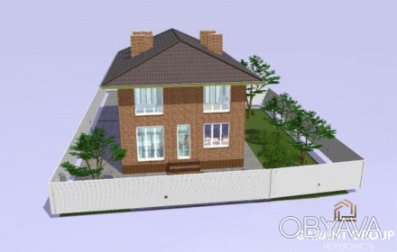 Продается новый трехэтажный дом из экологического красного керамического блока, . Приморский. фото 1