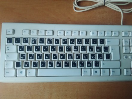 Продам белую клавиатуру для ПК фирмы Acer. Отличное качество, USB. В подарок к н. . фото 3