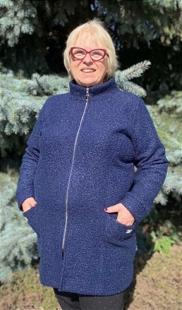 Купить женский букле кардиган на молнии большого размера Украина
Женский тёплый . . фото 7