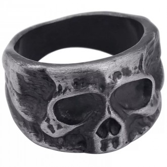 Мужское кольцо бижутерия череп винтаж размер 19-21 мм.
Материал: сплав.
Диаметр . . фото 3