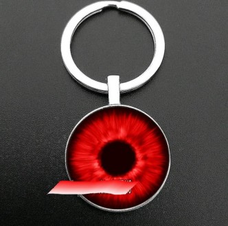 Брелок для ключей всевидящее око красное или кулон на шею.
На подарок, или себе.. . фото 2