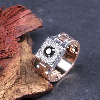 Мужское кольцо бижутерия перстень с камнем под сапфир 17-24.
Металл: медецинская. . фото 7