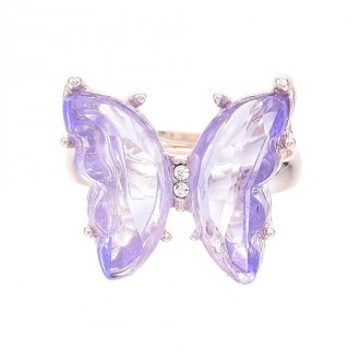 Женское кольцо бижутерия бабочка разноцветная размер регулируется. 
Бижутерний с. . фото 3