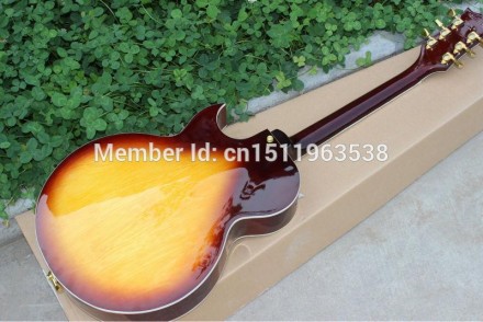 Полуакустическая гитара Gibson ES 175 Sunberst 3TS Bigsby China.
Гитара может бы. . фото 7