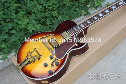 Полуакустическая гитара Gibson ES 175 Sunberst 3TS Bigsby China.
Гитара может бы. . фото 1