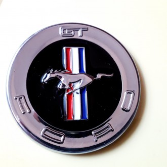 Ford mustang форд мустанг значок шильд прикраса емблема для авто автомобіля круг. . фото 4