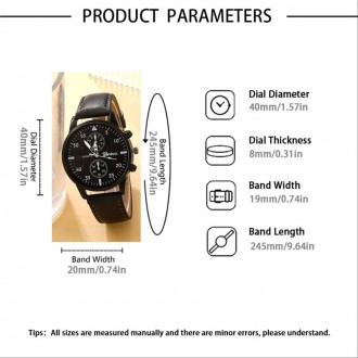 Набор подарочный кварцевые часы браслеты бисер черные.
ВАЖНО! Без подарочной кор. . фото 8