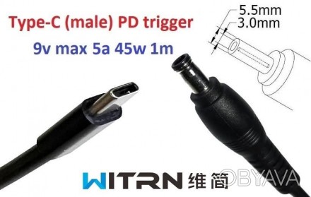 PowerDelivery Trigger 9v 5a 45w (WITRN)
Обратите внимание!
Для использования дан. . фото 1