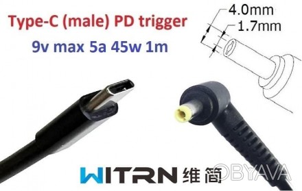 PowerDelivery Trigger 9v 5a 45w (WITRN)
Обратите внимание!
Для использования дан. . фото 1