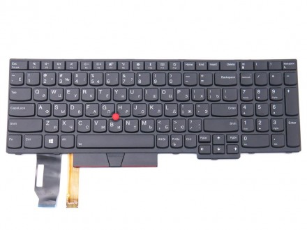 Новая клавиатура для ноутбука Lenovo E580, L580, L590
черного цвета, с рус буква. . фото 2