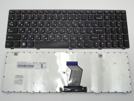Новая клавиатура для ноутбука Lenovo Z580, G580, G585, Z580A, Z585
черного цвета. . фото 3