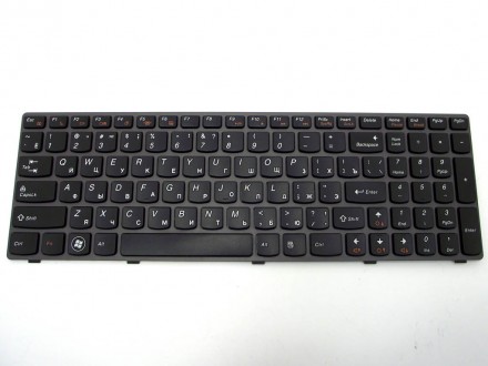 Новая клавиатура для ноутбука Lenovo Z580, G580, G585, Z580A, Z585
черного цвета. . фото 2