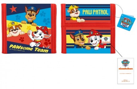 Кошелек Paw Patrol PL82125 для мальч 13*10,5см. Харьков. фото 1 Кошелек Paw Patrol PL82125 для мальч 13*10,5см. Харьков. фото 1