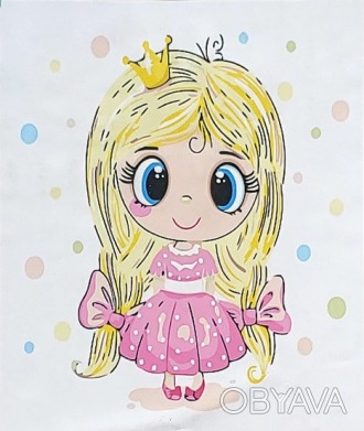 Набор росписи Маленькая принцесса Strateg размером 30х30 см ES213 ish 
Отправка . . фото 1