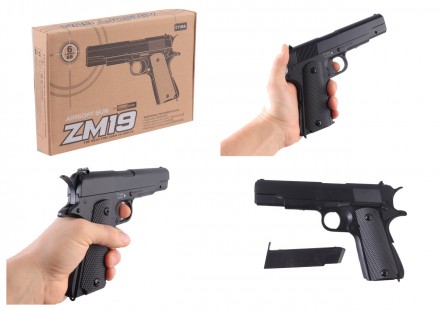 Пистолет металл-пластик CYMA пульки ZM19 ZM19 ish 
Отправка товара:
• Срок: 1-2 . . фото 3