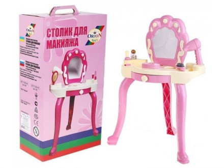 Детский столик для макияжа Орион Розовый 563 ish 
Отправка товара:
• Срок: 1-2 р. . фото 4
