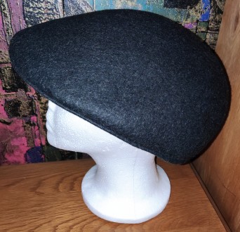 Фетровая кепка Marks Spencer, 100%-шерсть, размер 61-62, цвет черно-бутылочный, . . фото 5
