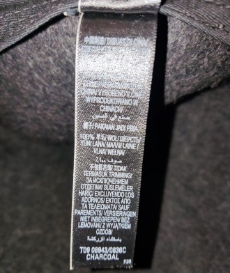 Фетровая кепка Marks Spencer, 100%-шерсть, размер 61-62, цвет черно-бутылочный, . . фото 12