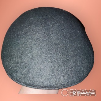 Фетровая кепка Marks Spencer, 100%-шерсть, размер 61-62, цвет черно-бутылочный, . . фото 1