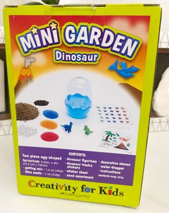 Набір для творчості Creativity for Kids Mini Garden Dinosaur - Мінісад яйце дино. . фото 11