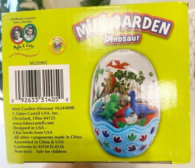 Набір для творчості Creativity for Kids Mini Garden Dinosaur - Мінісад яйце дино. . фото 13