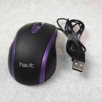 Миша дротова Havit HV-MS753. Комп'ютерні миші дротові. Розміри (мм): 102х62х30. . . фото 4