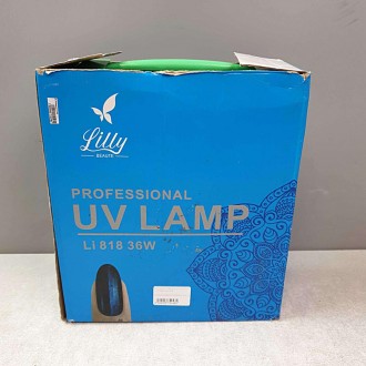 Лампа для ногтей УФ лампа UV "Lilly Professional LI 818, 36 W". Профессиональная. . фото 2