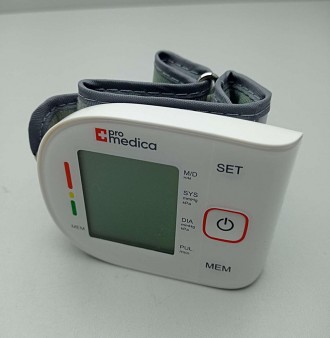 Тонометр ProMedica Bangle
Максимальная точность измерения артериального давления. . фото 3