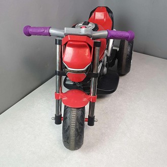 Детский мотоцикл M 3639 - отличный подарок начинающему мотогонщику от 3-х лет. О. . фото 6