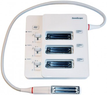 Оригінальний розгалужувач датчиків на три порти для УЗИ УЗД SonoScape. Cумісний . . фото 2