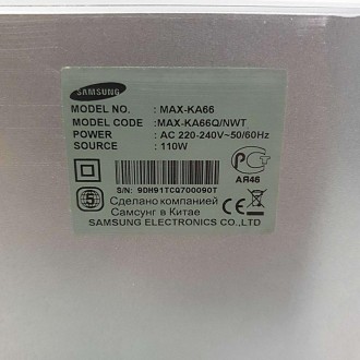 Samsung MAX-KA66
Внимание! Комиссионный товар. Уточняйте наличие и комплектацию . . фото 5