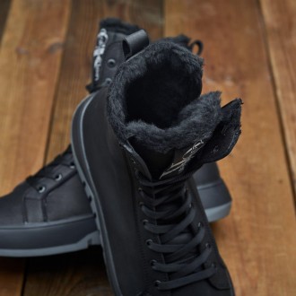 
Мужские зимние ботинки из натуральной кожи 
✅ Утеплитель теплый натуральный 100. . фото 3